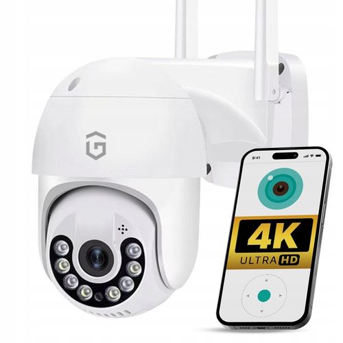 KAMERA ZEWNĘTRZNA IP WiFi OBROTOWA 8 MPX 8 MP 4K IP66 ZOOM 5X DETEKCJA na Arena.pl