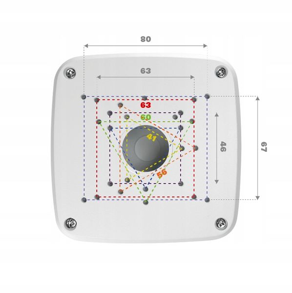 Uchwyt montażowy do kamer CCTV zdjęcie 2
