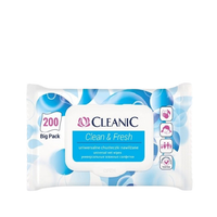 Cleanic Chusteczki nawilżane uniwersalne 200szt