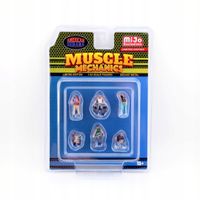 American Diorama Zestaw figurek Muscle Mechanic Set – MiJo Exclusives 1:64