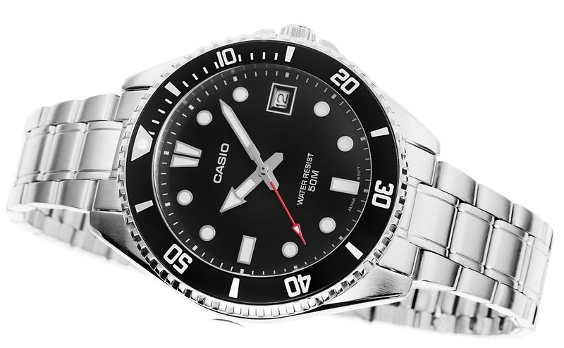 zegarek męski casio mdv-10d-1a1vef + box zdjęcie 3