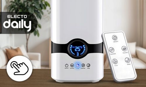 NAWILŻACZ POWIETRZA DYFUZOR JONIZATOR 4L AROMATERAPIA PILOT + 12 na Arena.pl