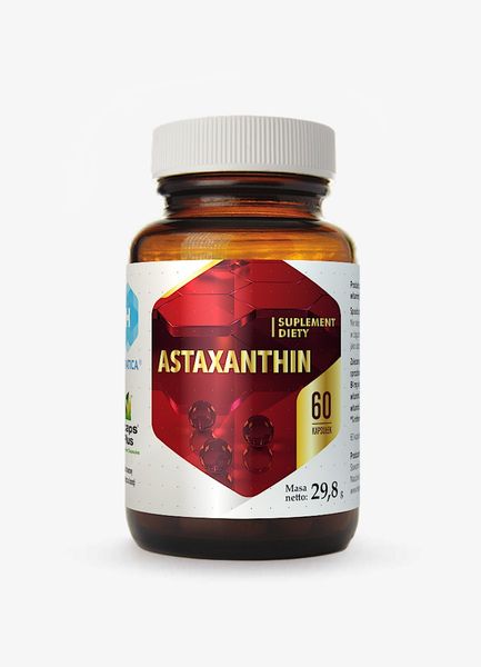 HEPATICA Astaxanthin (60 kaps.) zdjęcie 1