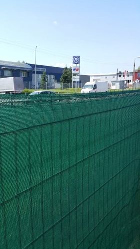 Osłona na ogrodzenie 1,5 x 10 m + mocowania GRATIS na Arena.pl