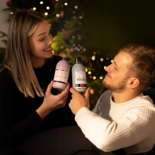 SKARPETY MĘSKIE SOXO ŚMIESZNY PREZENT URODZINOWY WESOŁE SKARPETKI W BUTELCE na Arena.pl