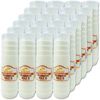 KERZEN WAX 6 – Wkłady do zniczy parafinowe 6 dni (144 h) – 24 sztuki