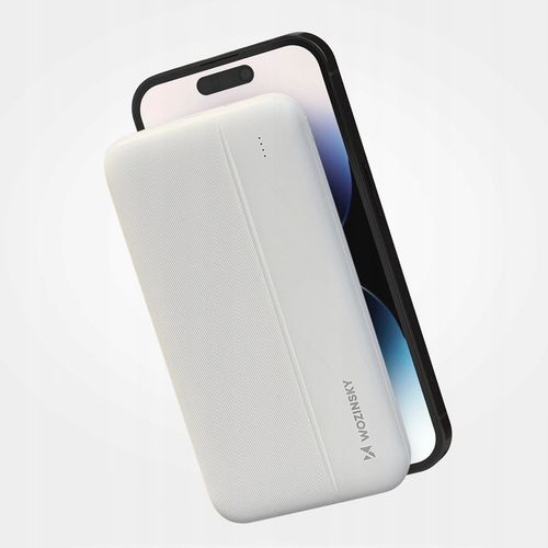 Wozinsky powerbank Li-Po 10000mAh 2 x USB biały (WPBWE1) na Arena.pl