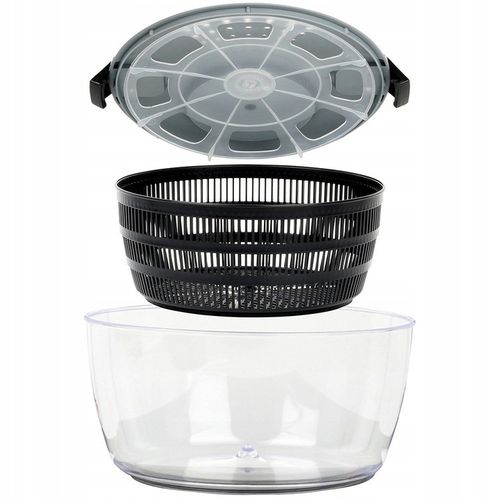 Duża WIRÓWKA SAŁATY warzyw owoców suszarka obrotowa pojemnik sitko cedzak na Arena.pl