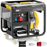 agregat generator prądotwórczy diesel mobilny 240/400 v 8500 w 10 kva 30 l