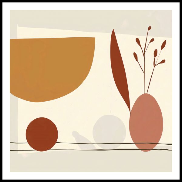 Plakat 100x100cm Łodygi Wizji zdjęcie 3