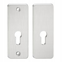 SZYLD GÓRNY DŁUGI DO KLAMKI ATLAS NA WKŁADKĘ INOX