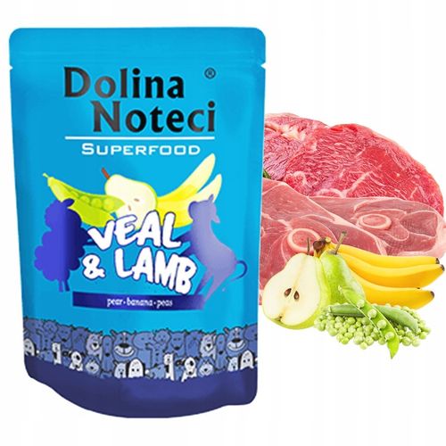 DOLINA NOTECI SUPERFOOD Karma mokra dla psa MIX Smaków 12 x 300g bezzbożowa na Arena.pl