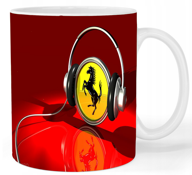 Kubek ceramiczny Ferrari zdjęcie 1