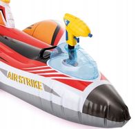 Dmuchany samolot do pływania z działem wodnym pistoletem Intex 57536