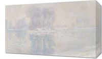 Obraz 50x30cm Ice Floes, Monet Vintage do Salonu