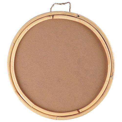 Lustro ścienne rattanowe okrągłe 30 cm na Arena.pl