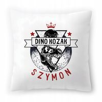 Poduszka Biała 40X40 Cm Dla Szymona Syna Dziecka Z Nadrukiem Ze Zdjęciem