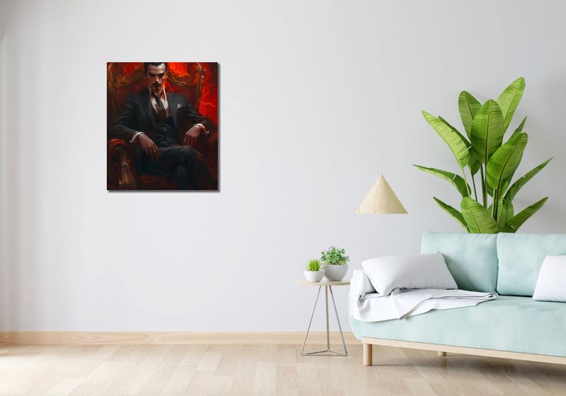 Obraz 60x70cm Władza i Decyzja zdjęcie 2