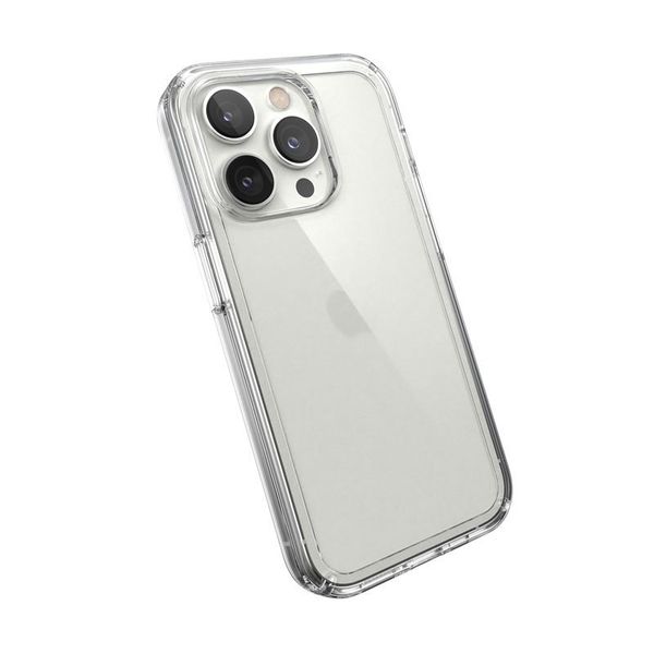 Speck Gemshell - Etui iPhone 14 Pro z powłoką MICROBAN (Clear) zdjęcie 8