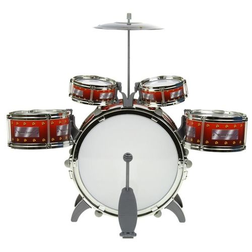 Perkusja 5 Bębnowa z Krzesełkiem Talerzem na Arena.pl