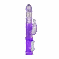 easytoys rabbit vibrator fioletowy 12 trybow rotacji i wibracji