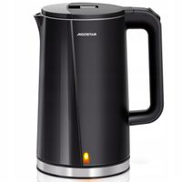 Czajnik Elektryczny Aigostar 1.7L 2200W Podwójne ścianki Czarny