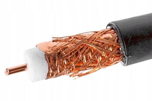 KABEL KONCENTRYCZNY ŻEL PRZEWÓD ANTENOWY CU ZIEMNY MIEDŹ CZARNY VAYOX 30M na Arena.pl