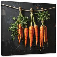 Obraz do kuchni restauracji baru jadalni, Marchewki pęczek