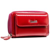 duży, poziomy portfel damski ze skóry ekologicznej - 4u cavaldi