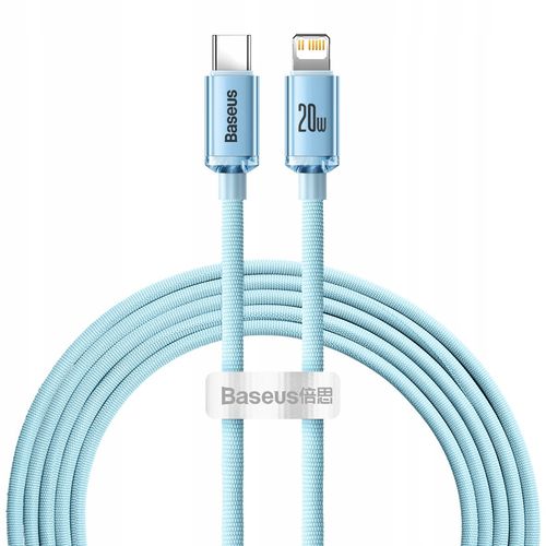 Kabel niktrade USB typ C - Apple Lightning 2 m niebieski na Arena.pl