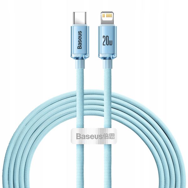 Kabel niktrade USB typ C - Apple Lightning 2 m niebieski zdjęcie 5