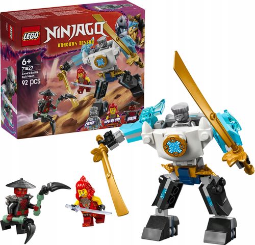 71827 - lego ninjago - mech w zbroi bojowej zane'a na Arena.pl