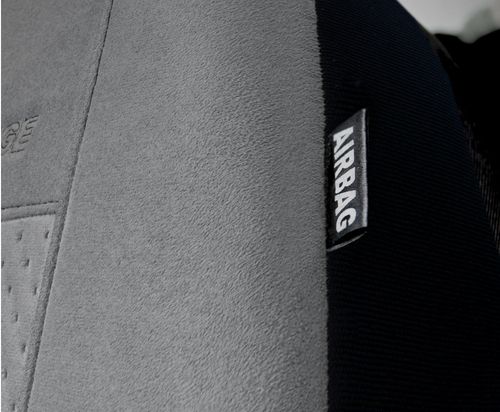 Pokrowce z alcantary na fotele samochodowe PRESTIGE Szare do BMW 5 na Arena.pl