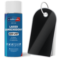 lakier samochodowy spray audi ly9t / y9t / 0e mythosschwarz metalik 400ml