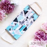 Maseczka HANDMADE z drucikiem wielorazowa bawełna