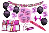 Balony Zestaw LED świecący na Wieczór Panieński przed ślub Rogi Szarfa