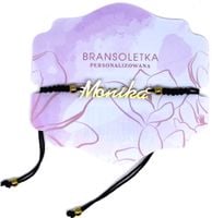 Bransoletka personalizowana z imieniem Monika