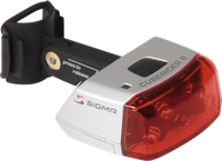 Lampka rowerowa tylna czerwona Sigma Cuberider II Red LED na sztycę RL700