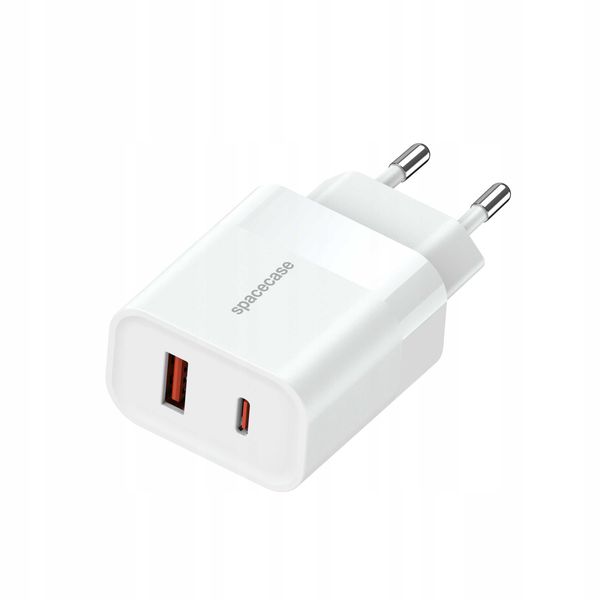 Spacecase Usb Charger 20W Sc002W White zdjęcie 5