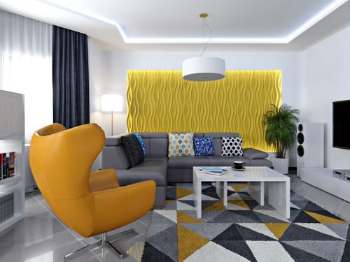 Dekoracyjne Panele Ścienne 60x60 - OCEAN na Arena.pl