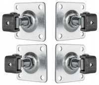 Zawias Do Bramy Regulowany M20 100x100x4 OCYNK Z Szyldem 4 SZT