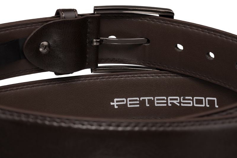 pasek szeroki ptn stu-01-115-3307 brown zdjęcie 3