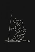 Plakat 68x101cm Linia