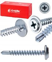 WKRĘTY PODKŁADKOWE SAMOWIERCĄCE OCYNKOWANE BLACHOWKRĘTY 4,2x32 mm 500 sztuk