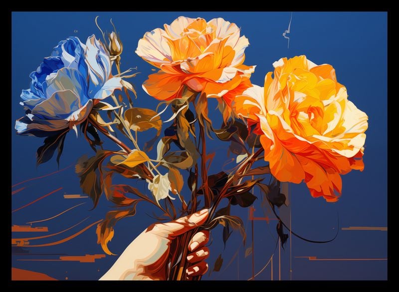 Plakat 35x25cm Żywy Uścisk zdjęcie 2