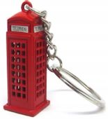 Breloczek Angielska Budka Telefoniczna England telefon Pamiątka Suvenir Red
