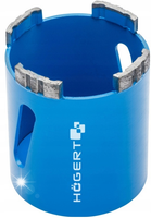Otwornica diamentowa 82 mm segmentowa turbo Högert HT6D478