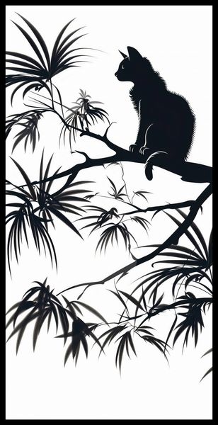 Plakat 50x100cm Na Gałęzi zdjęcie 2