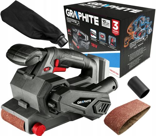 Szlifierka taśmowa GRAPHITE 58GE136 na Arena.pl