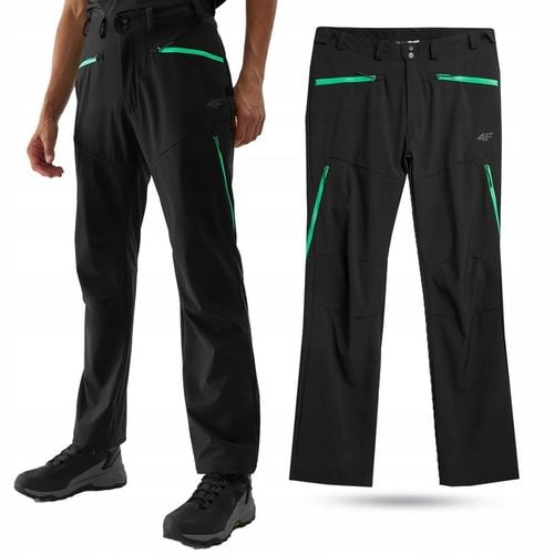 SPODNIE TREKKINGOWE MĘSKIE 4F ROBOCZE Z MEMBRANĄ ELASTYCZNE SPORT AW23M363 na Arena.pl